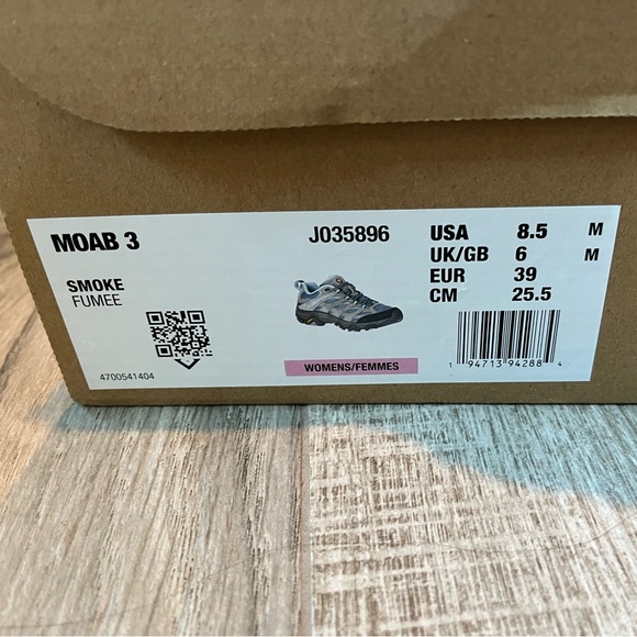 MERRELL Moab 3 Women’s Size 8.5 - Picture 4 of 12